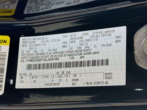 Used 2025 Ford Bronco Outer Banks AWD/4WD image 24