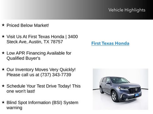 Used 2024 Honda Pilot EX-L image 10