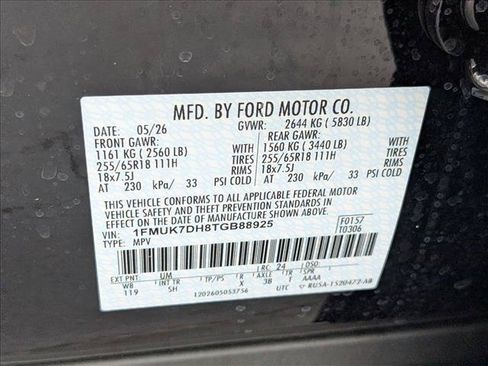 New 2026 Ford Explorer Active w/ Active Comfort Package RWD image 16