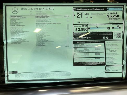 New 2026 Mercedes-Benz GLS 450 4MATIC image 46