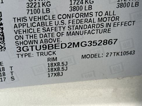 Used 2021 GMC Sierra 1500 SLE image 31