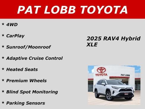 Used 2025 Toyota RAV4 XLE AWD/4WD image 36