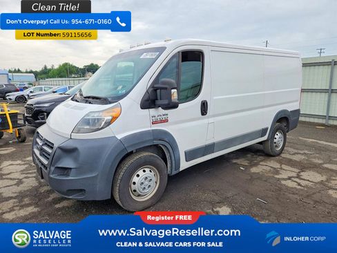 Used 2017 RAM ProMaster 1500 FWD image 1