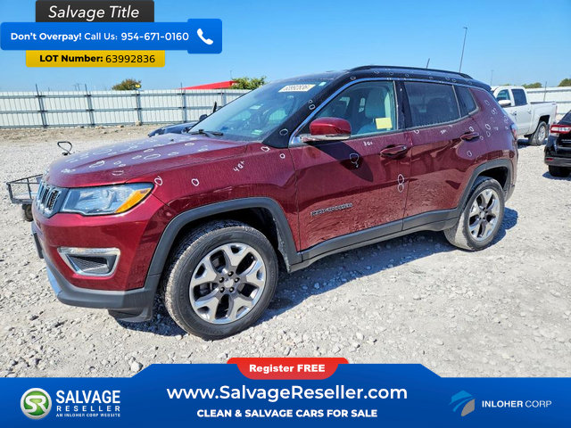 Used 2020 Jeep Compass Limited AWD/4WD image 1