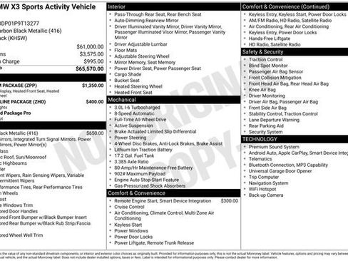 Certified 2023 BMW X3 M40i w/ Premium Package AWD/4WD image 21