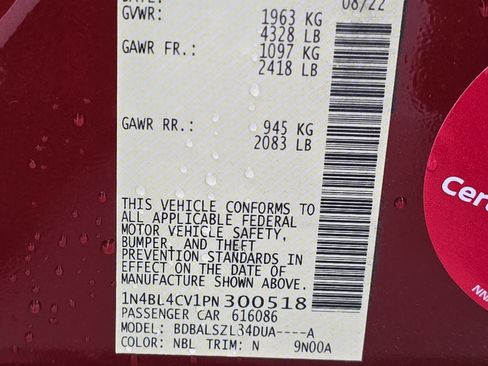 Certified 2023 Nissan Altima 2.5 SR image 33