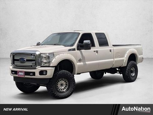 Used 2015 Ford F350 Platinum w/ FX4 Off-Road Package AWD/4WD image 1