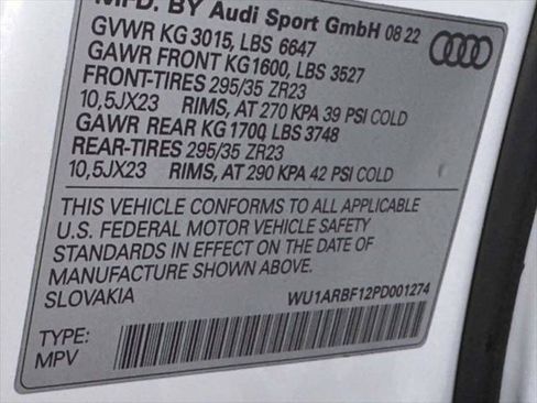 Used 2023 Audi RS Q8 w/ Black Optic Package AWD/4WD image 33