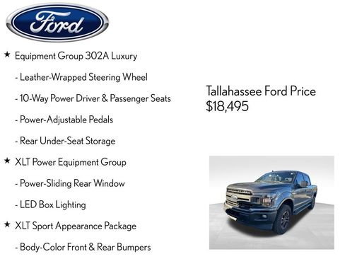 Used 2019 Ford F150 XLT w/ Equipment Group 302A Luxury image 13