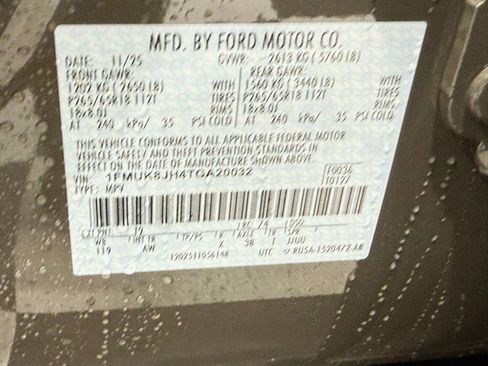 New 2026 Ford Explorer Tremor w/ Tremor Convenience Package image 47