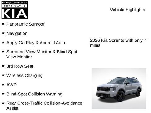 New 2026 Kia Sorento SX Prestige AWD/4WD image 7