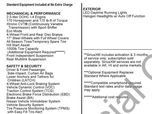 Used 2017 Nissan Rogue S image 13