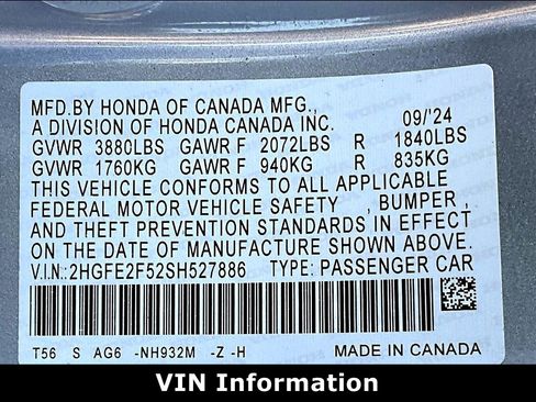 Used 2025 Honda Civic Sport image 17