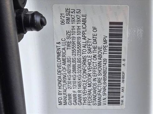 Used 2022 Honda Odyssey Touring image 27