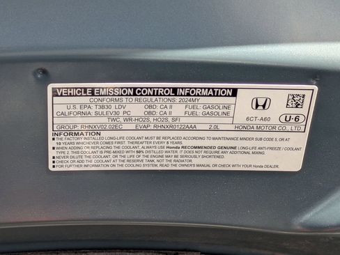 Certified 2024 Honda HR-V Sport image 24