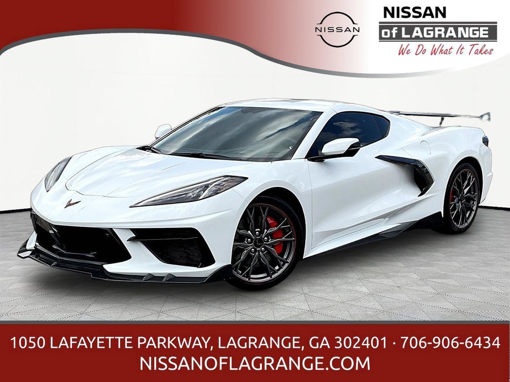 Used 2023 Chevrolet Corvette Stingray Premium Cpe w/ Z51 Performance Package RWD image 1