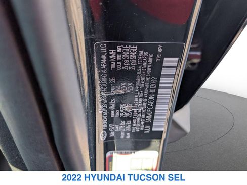 Used 2022 Hyundai Tucson SEL w/ Convenience Package AWD/4WD image 32