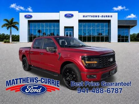 Certified 2025 Ford F150 STX w/ STX Black Appearance Package RWD image 1