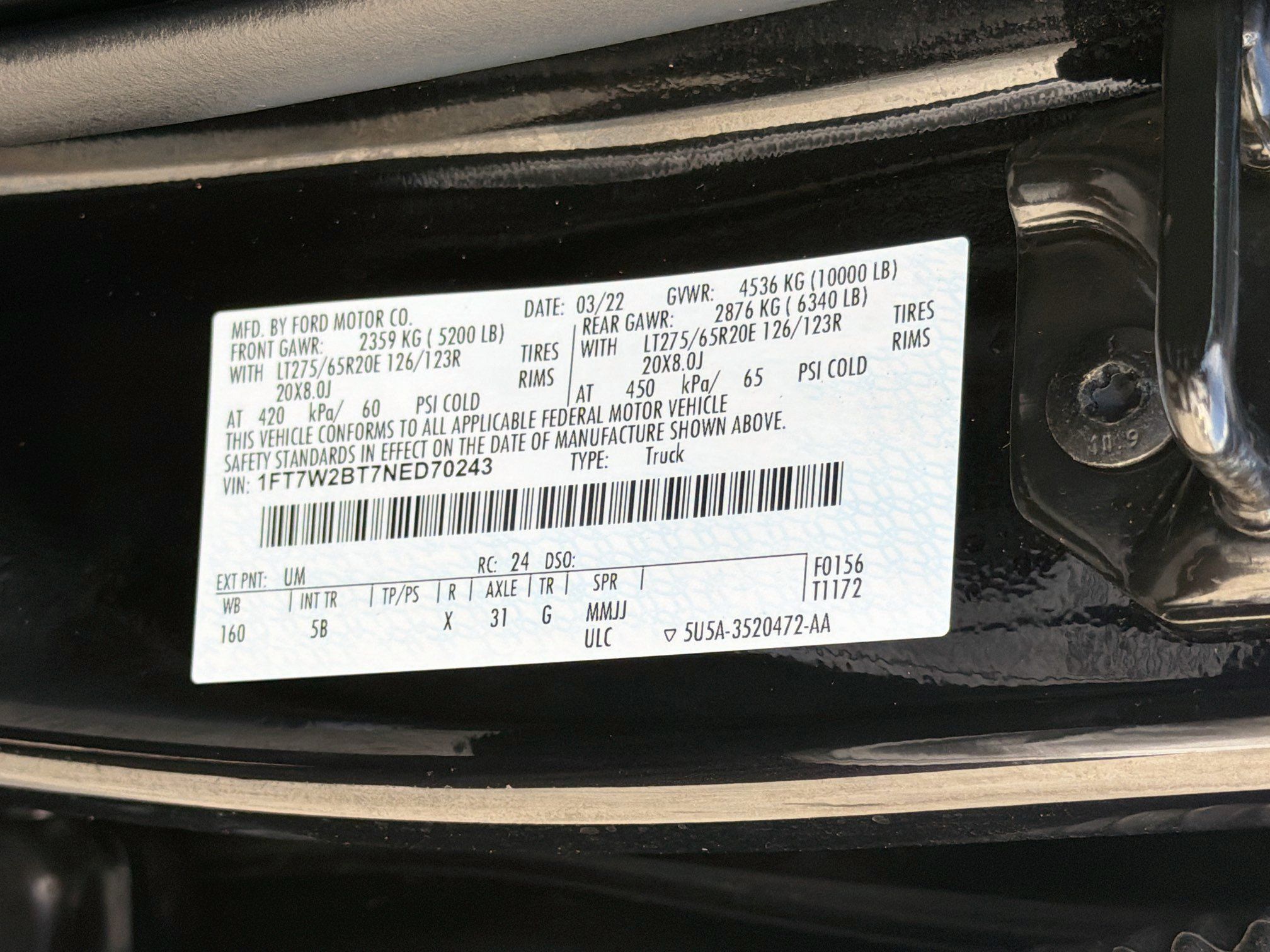 Used 2022 Ford F250 Lariat w/ Lariat Ultimate Package AWD/4WD image 43
