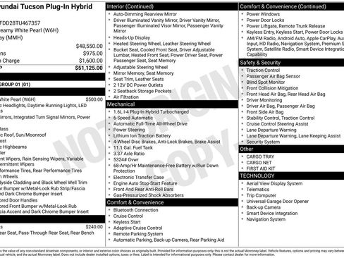New 2026 Hyundai Tucson Limited AWD/4WD image 21