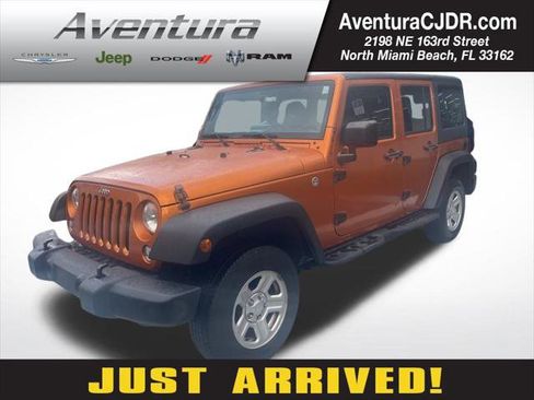 Certified 2017 Jeep Wrangler Unlimited Sport w/ Connectivity Group image 1