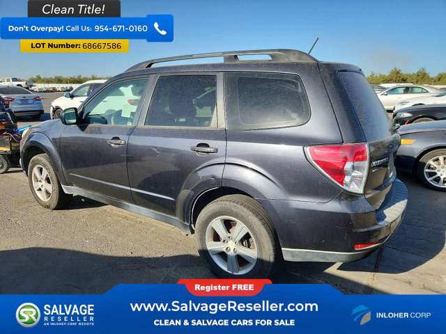 Used 2012 Subaru Forester 2.5X w/ Alloy Wheel Pkg AWD/4WD image 3