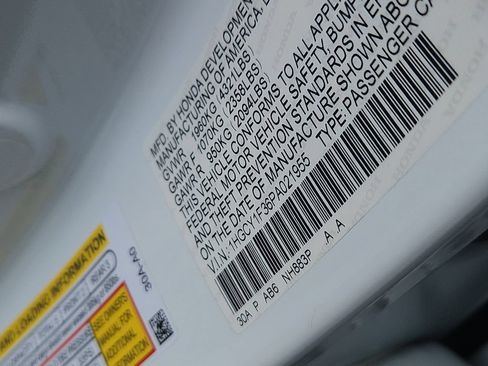 Certified 2023 Honda Accord EX image 13