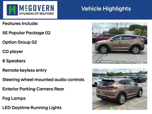 Used 2017 Hyundai Tucson SE w/ SE Popular Package 02 AWD/4WD image 4