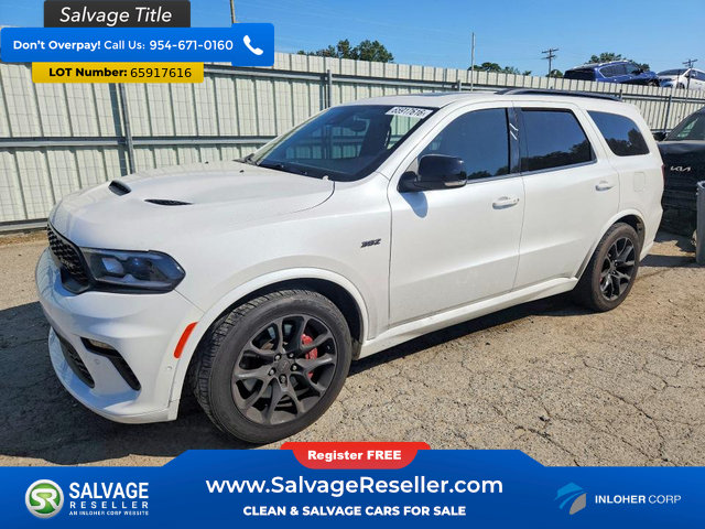 Used 2021 Dodge Durango SRT w/ Black Package AWD/4WD image 1