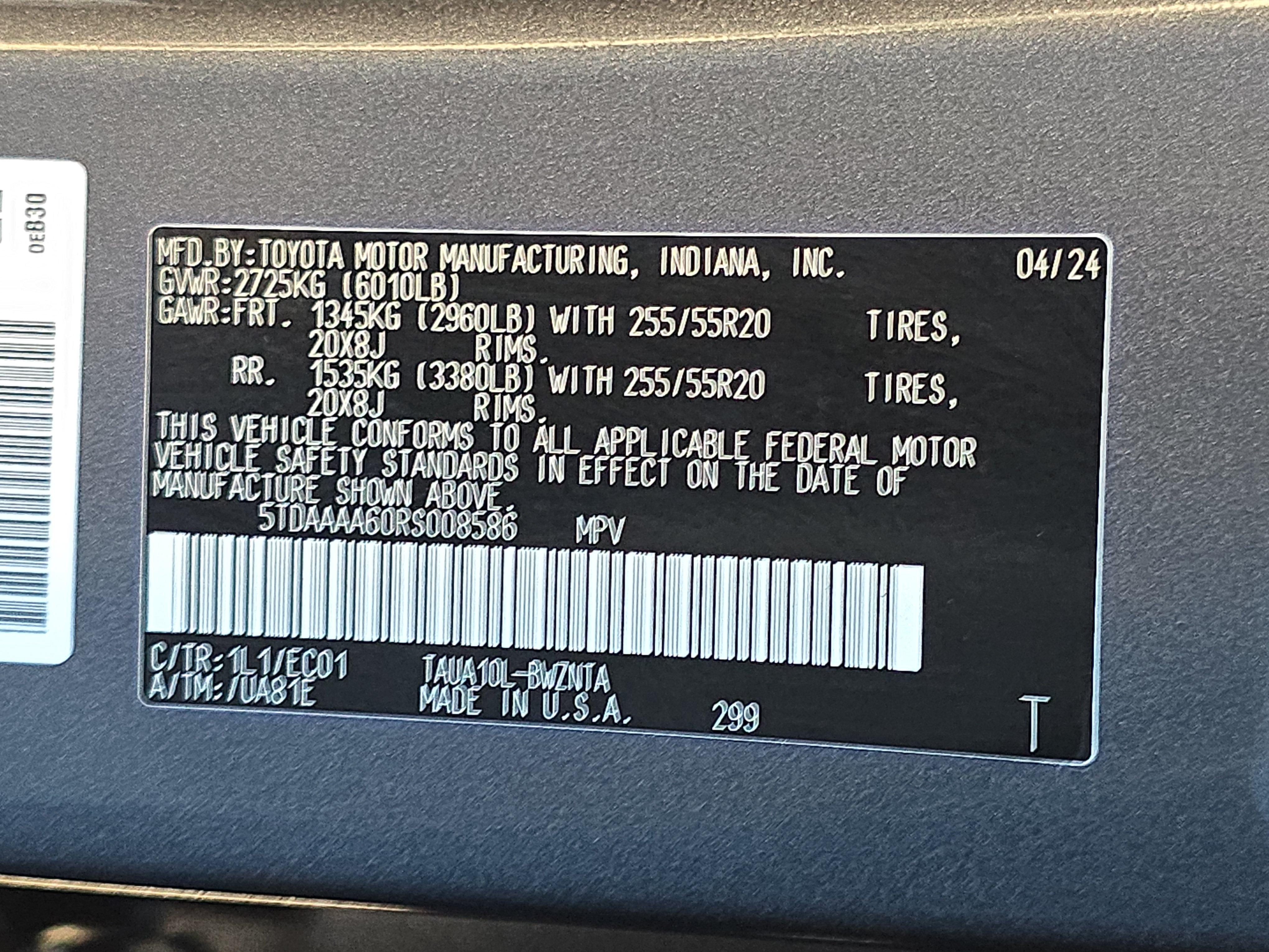 Used 2024 Lexus TX 350 FWD w/ Cold Weather Package image 37