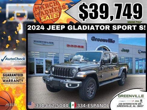 Used 2024 Jeep Gladiator Sport image 1