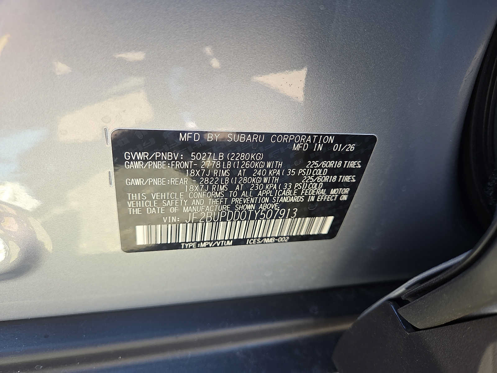 New 2026 Subaru Outback Limited AWD/4WD image 10