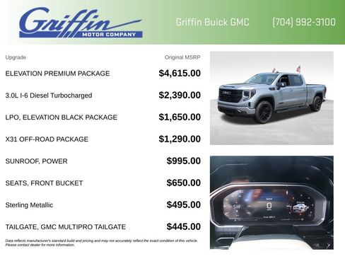 New 2026 GMC Sierra 1500 Elevation w/ Elevation Premium Package AWD/4WD image 5