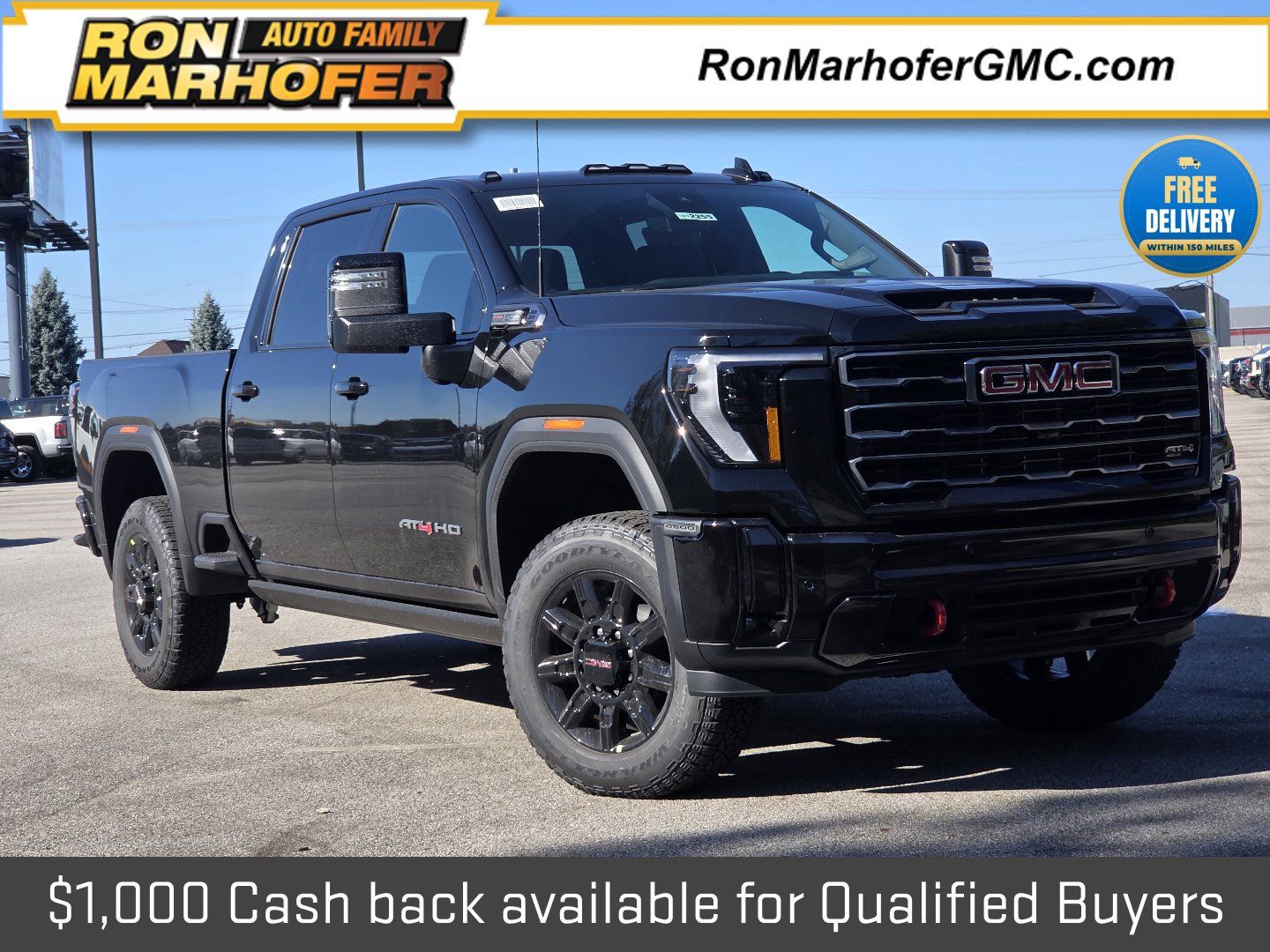 New 2026 GMC Sierra 2500 AT4 w/ Technology Package AWD/4WD 360° Tour