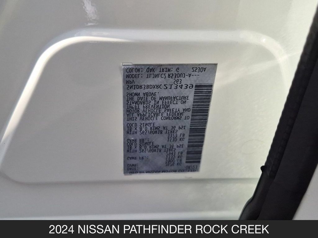 Used 2024 Nissan Pathfinder Rock Creek AWD/4WD image 24