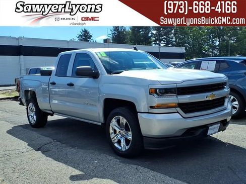 Certified 2018 Chevrolet Silverado 1500 Custom w/ Custom Value Package AWD/4WD image 1
