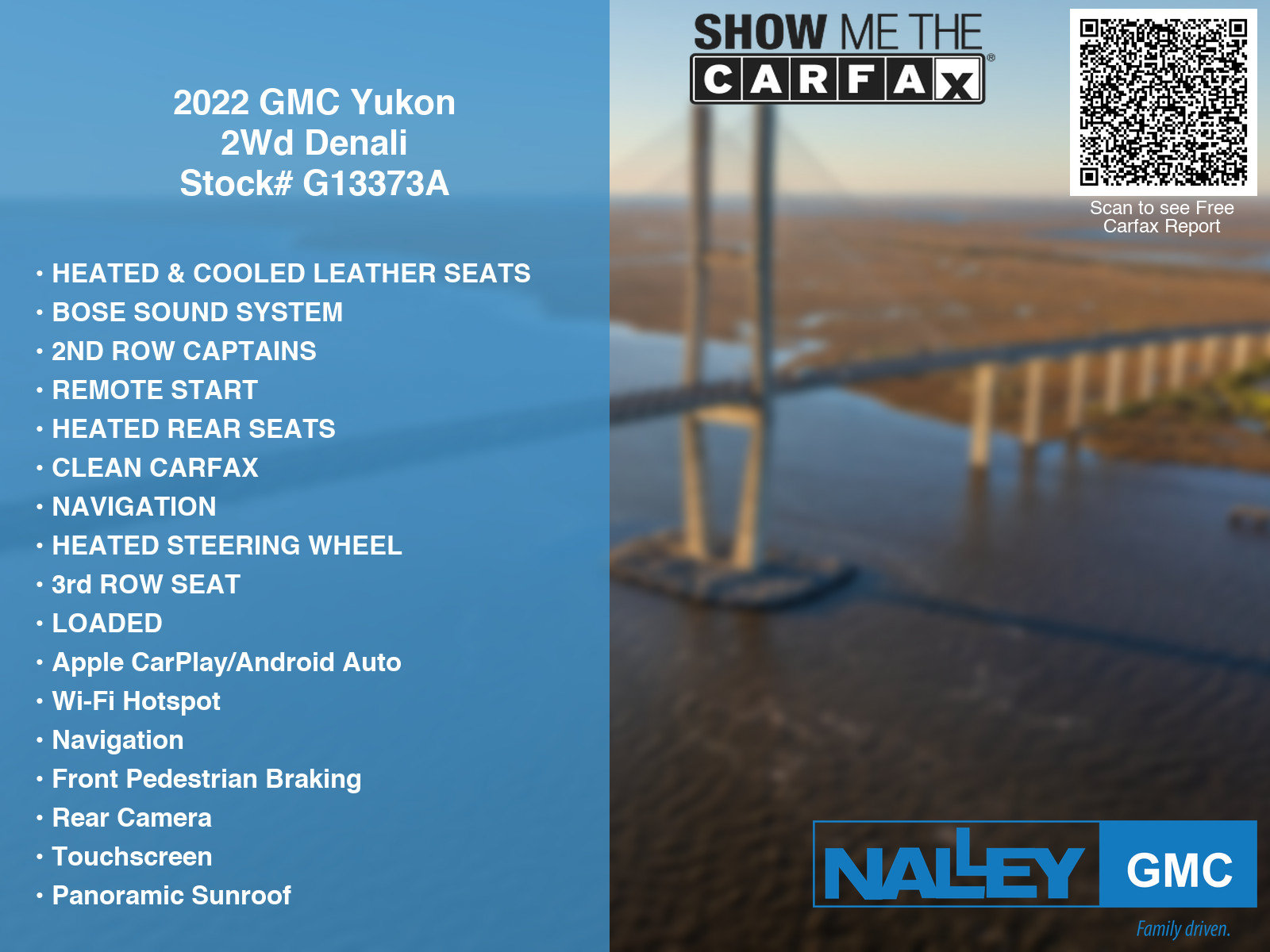 Used 2022 GMC Yukon Denali RWD image 7