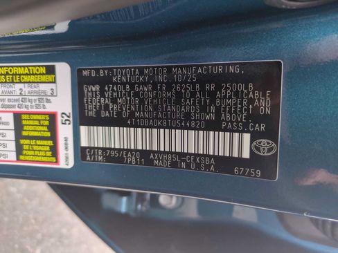 Used 2026 Toyota Camry SE w/ Convenience Package AWD/4WD image 31