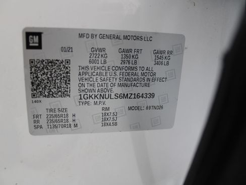 Used 2021 GMC Acadia SLT AWD/4WD image 46