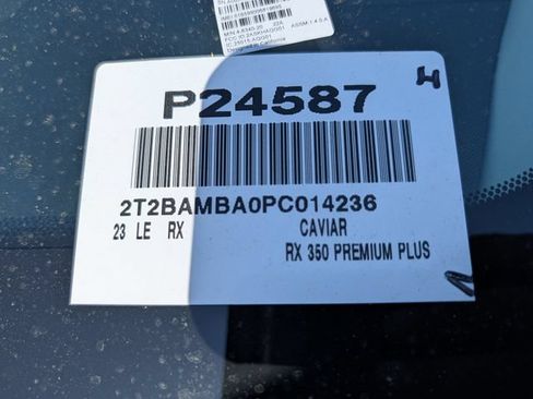 Used 2023 Lexus RX 350 Premium Plus w/ Cold Area Package FWD image 37
