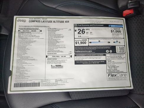 New 2026 Jeep Compass Latitude w/ Quick Order Package 29K image 18