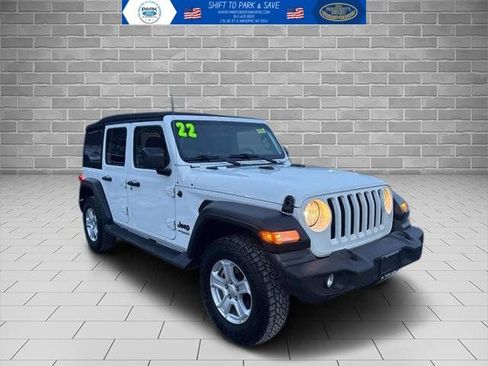 Used 2022 Jeep Wrangler Unlimited Sport image 1
