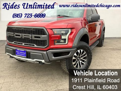 Used 2020 Ford F150 Raptor w/ Raptor Hood Graphics Package AWD/4WD image 2