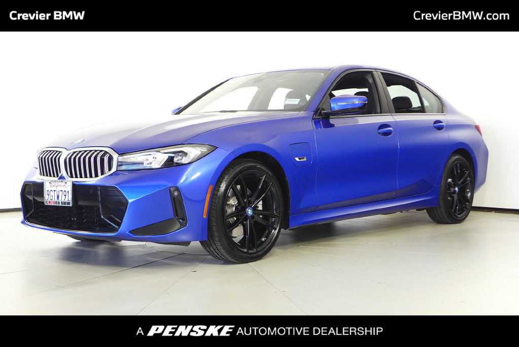 Certified 2023 BMW 330e w/ M Sport Package RWD image 1