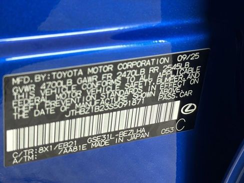 Certified 2025 Lexus IS 350 F Sport w/ Accessory Package 2 RWD image 28