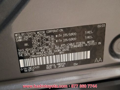 Certified 2023 Toyota bZ4X Limited w/ Weather Package image 15