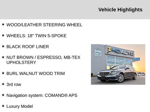 Used 2017 Mercedes-Benz E 400 4MATIC Wagon image 2