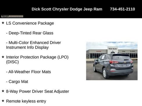 Used 2022 Chevrolet Equinox LS w/ LS Convenience Package FWD image 24