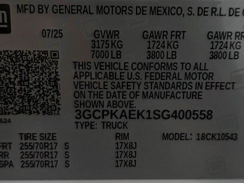 Used 2025 Chevrolet Silverado 1500 W/T AWD/4WD image 39