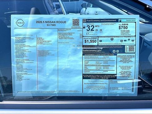 New 2026 Nissan Rogue SV FWD image 12